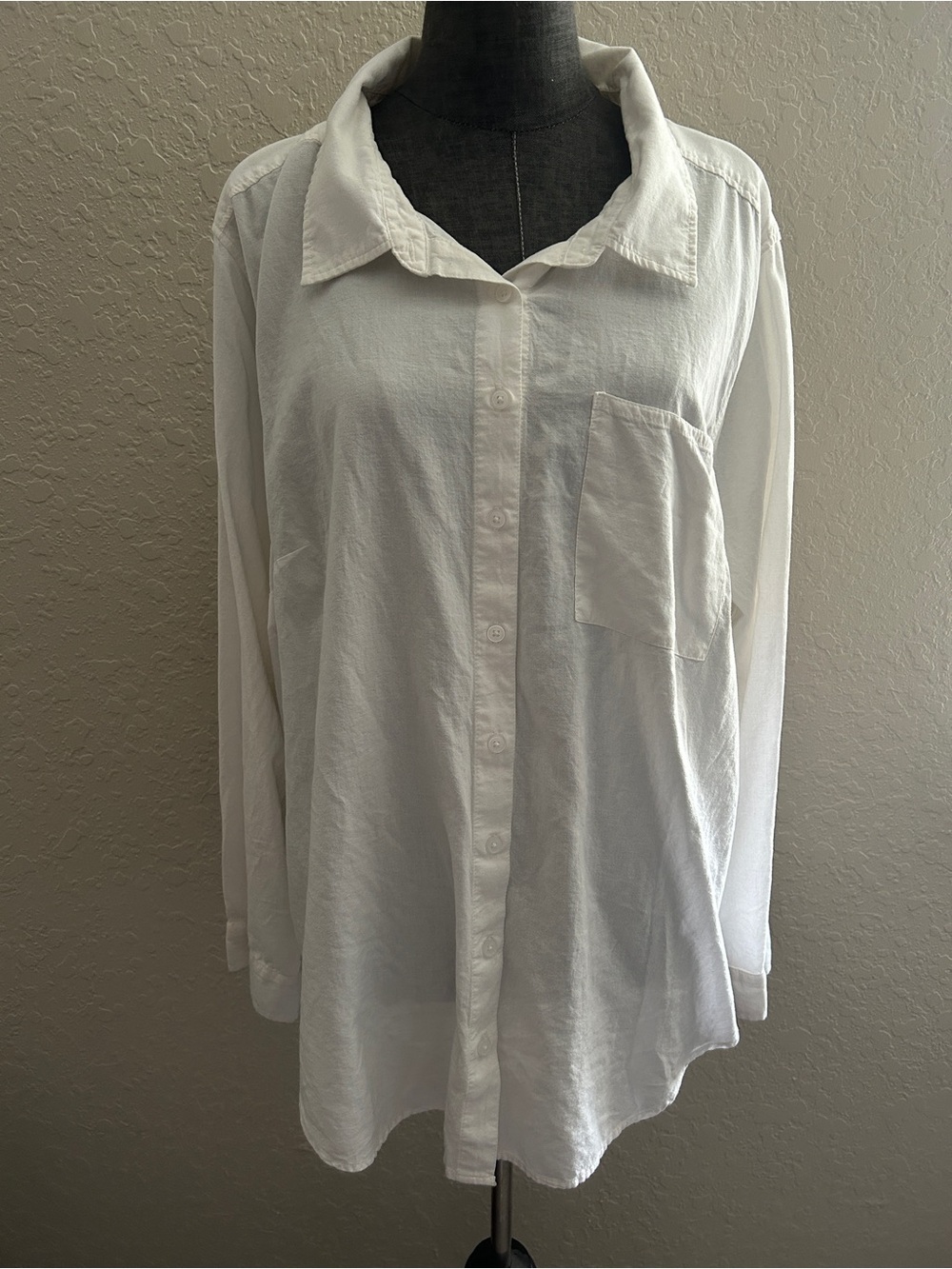 While button up